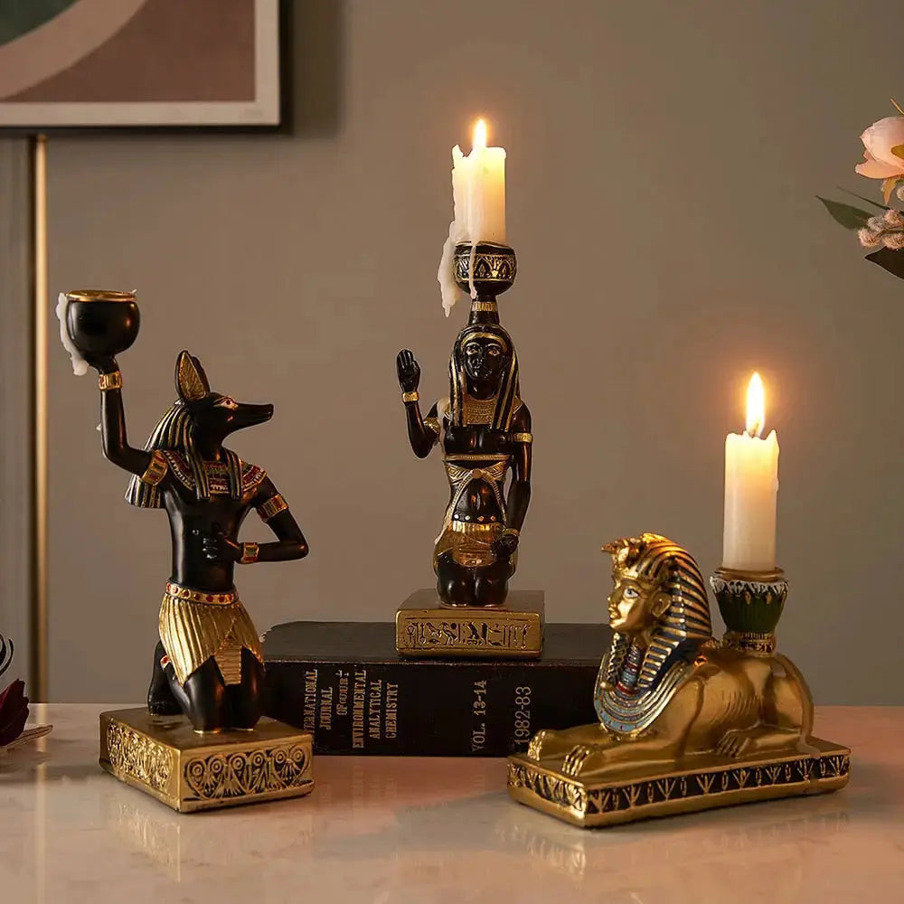 Ancient Egyptian Candle HoldersFree Worldwide Shipping30 Days Money