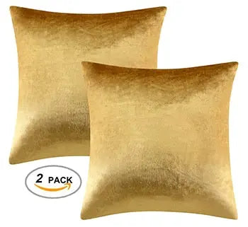 2 Pack Glowing Velvet Cushion Covers freeshipping - Decorfaure