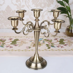 5-Arms Candle Holder-Free shipping-Decorfaure