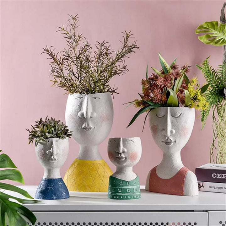 Abstract Flower Pot freeshipping - Decorfaure