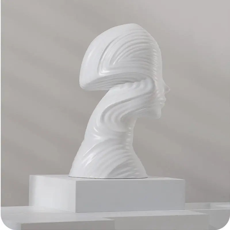 Abstract Human Head Sculpture-Free shipping-Decorfaure