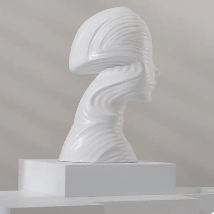 Abstract Human Head Sculpture-Free shipping-Decorfaure