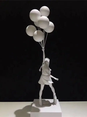 Balloon Girl Statue freeshipping - Decorfaure