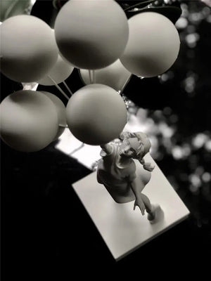Balloon Girl Statue freeshipping - Decorfaure