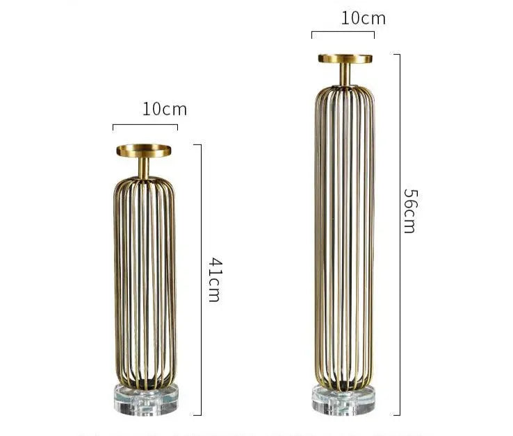 Belevue Brass Candle Holder freeshipping - Decorfaure