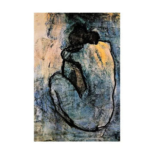 Blue Nude 1902 By Pablo Picasso freeshipping - Decorfaure