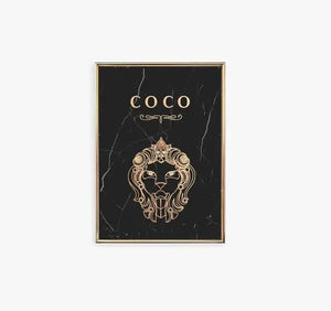COCO Black-Free shipping-Decorfaure