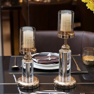 Crystal & Metal Candle Holders freeshipping - Decorfaure