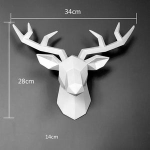 Deer Head Sculpture freeshipping - Decorfaure