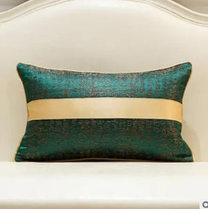 Elegant Gold Ribbon Cushion Covers freeshipping - Decorfaure