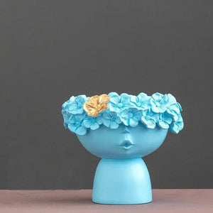 Girl With Golden Flower freeshipping - Decorfaure
