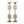 Cargar imagen en el visor de la galería, Golden Mirror Brass Candlestick - Set of 2 freeshipping - Decorfaure
