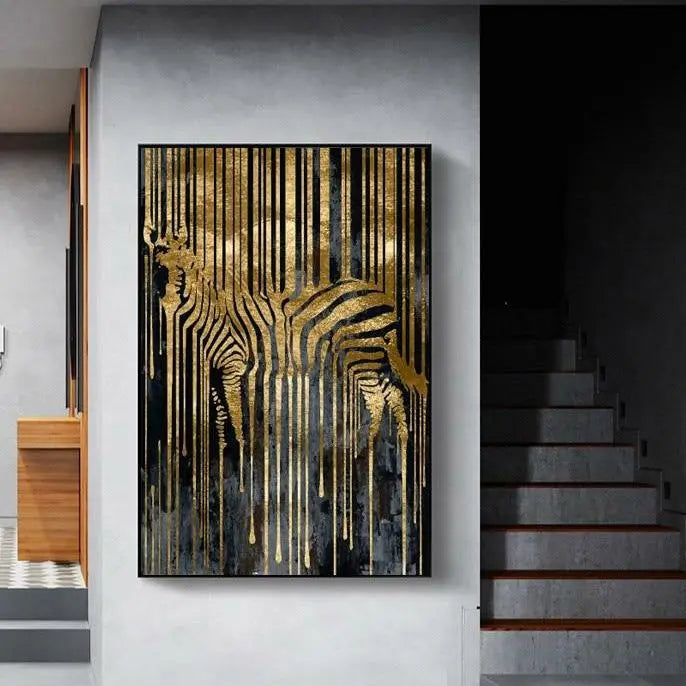 Golden Zebra freeshipping - Decorfaure