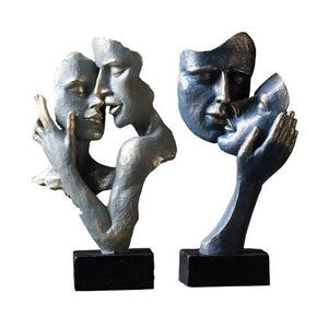 Handcrafted Face Sculptures freeshipping - Decorfaure