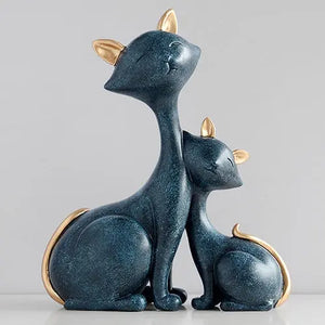Happy Cat Figurines freeshipping - Decorfaure