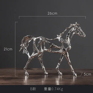 Hollow Horse Sculpture freeshipping - Decorfaure