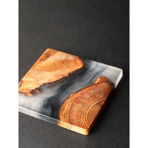 Japanese Wooden Resin Mat freeshipping - Decorfaure