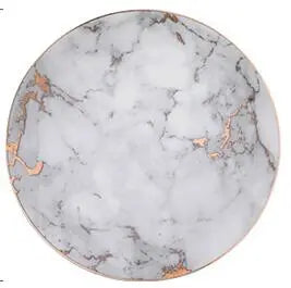 Marvelous Marble Pattern Plates freeshipping - Decorfaure