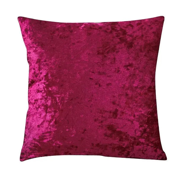 Mira Crushed Velvet Pillow Cover freeshipping - Decorfaure