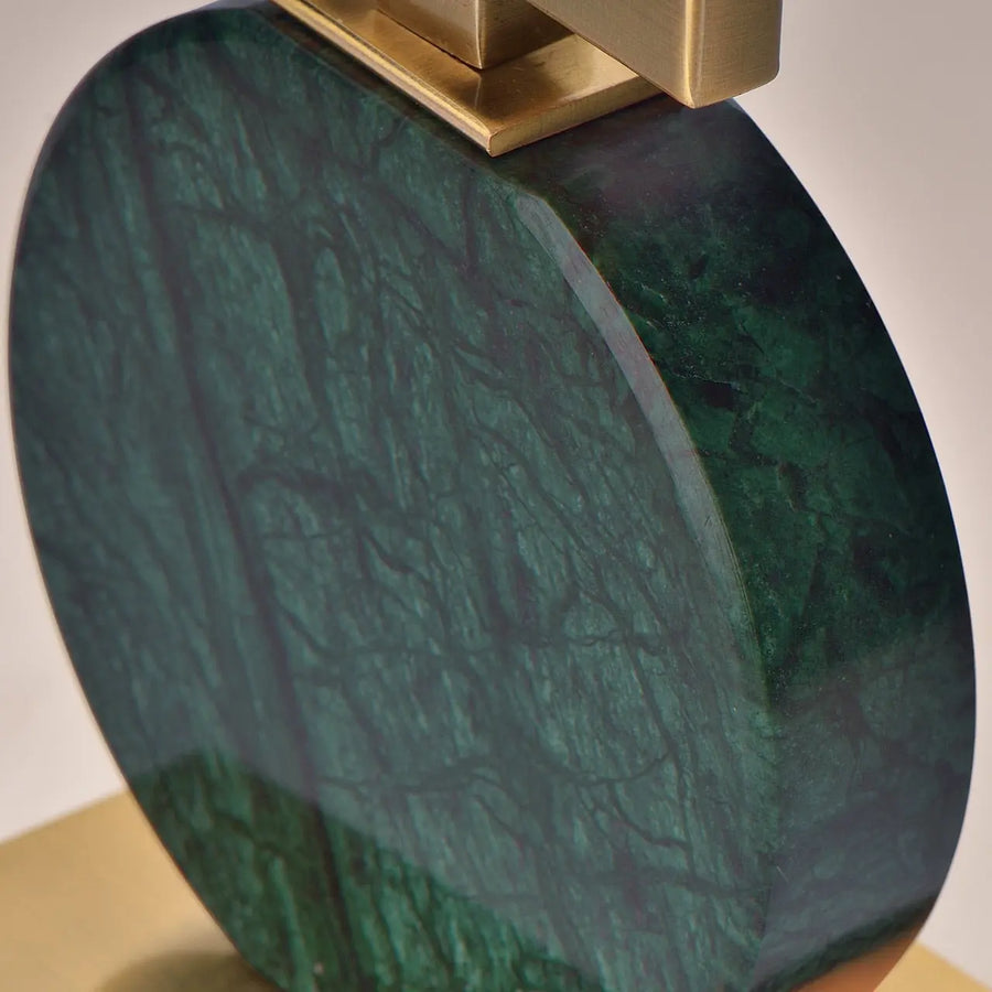 Modern Emerald Marble Candle Holder freeshipping - Decorfaure