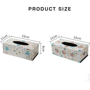 Mother Of Pearl Tissue Box Decorfaure
