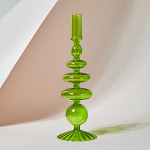 Nordic Glass Candle Holders Decorfaure