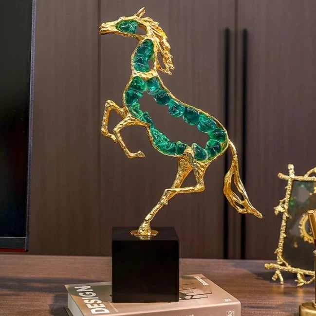 Running Horse Sculpture Decorfaure