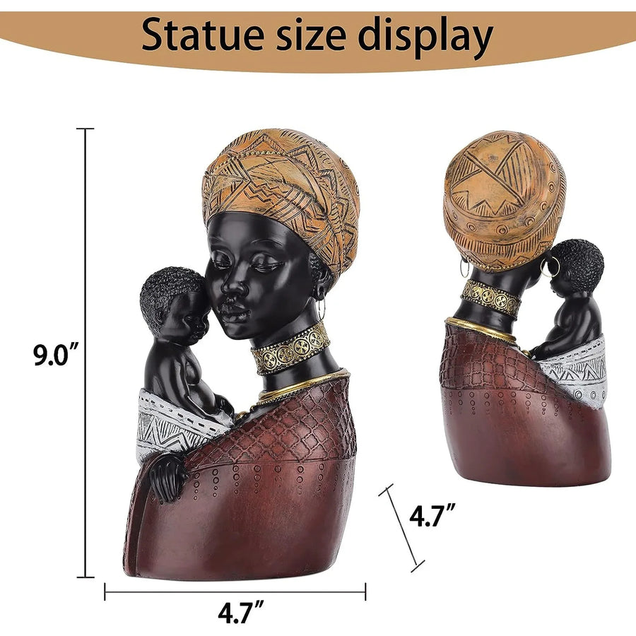 Maha African Women Statue Decorfaure