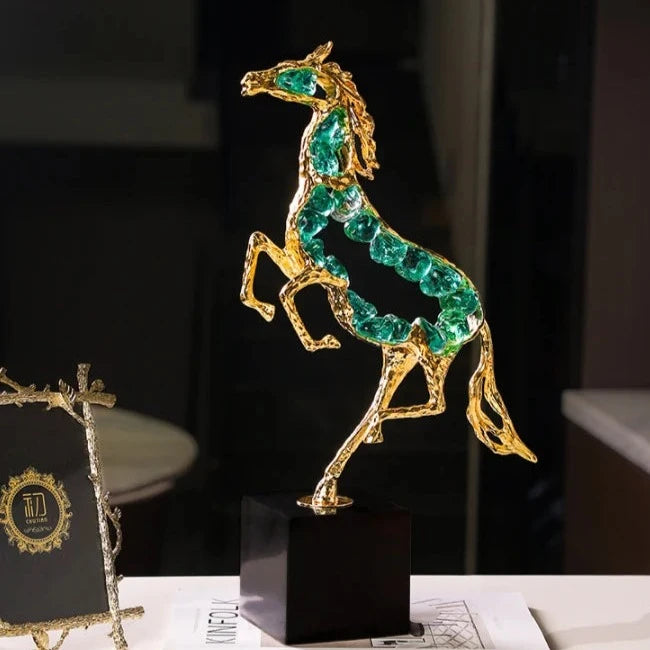 Running Horse Sculpture Decorfaure