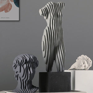 Abstract Fold Sculptures Decorfaure