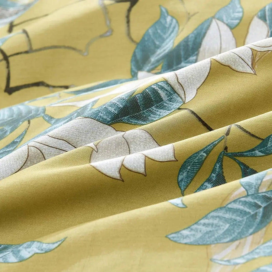 Saloni Silky Egyptian Cotton Duvet Cover Set freeshipping - Decorfaure