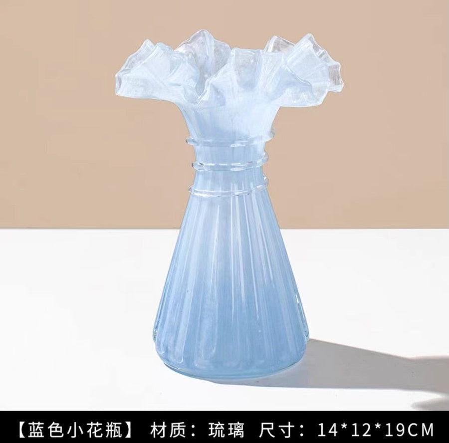 Handmade Lace Vase Decorfaure