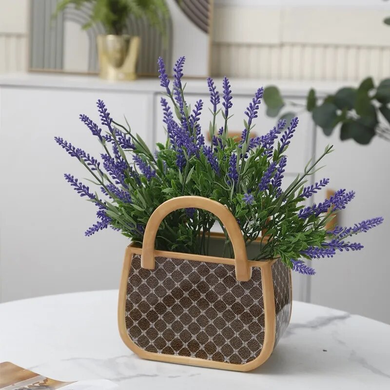 Luxury Handbag Vase