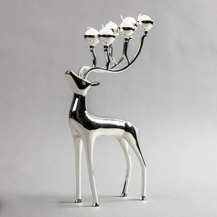 Starry Reindeer Candle Holder freeshipping - Decorfaure