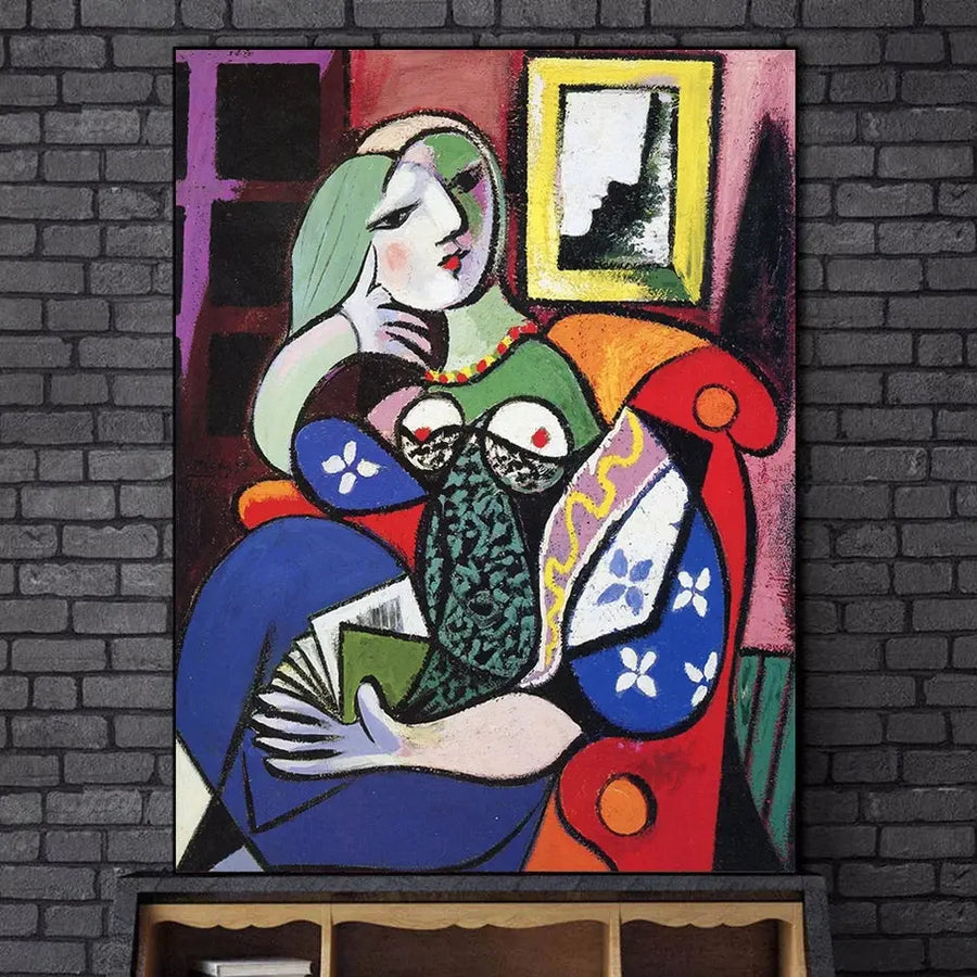 Woman With Book 1932 by Picasso freeshipping - Decorfaure
