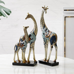Giraffe Sculpture Decorfaure