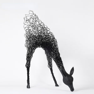 Vanishing Giraffe Sculpture Decorfaure
