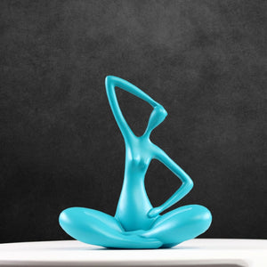 Yoga Woman Sculpture Decorfaure