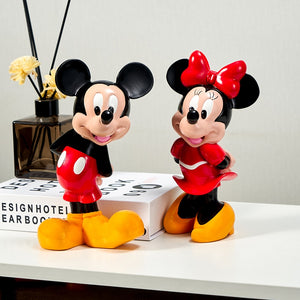 Mickey & Minnie Sculpture Decorfaure