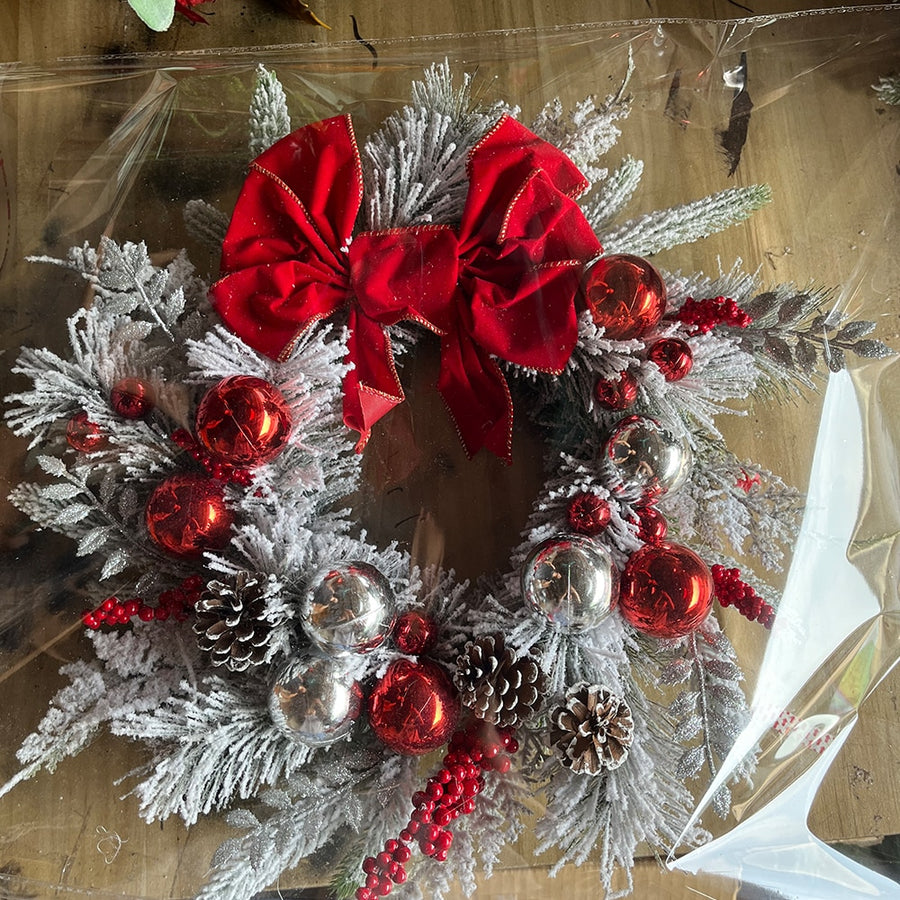 Christmas Wreath Set Decorfaure